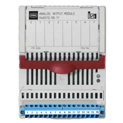Analog Input Module Ex i / I.S. Inputs, 8 Channels for Zone 1 / Div. 1 Series 9460